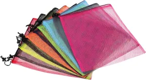 10Pcs Drawstring Mesh Bags for Fruit and Vegetable Storage Convenient Shopping Random Colors for Reusable Produce Organization Random Color