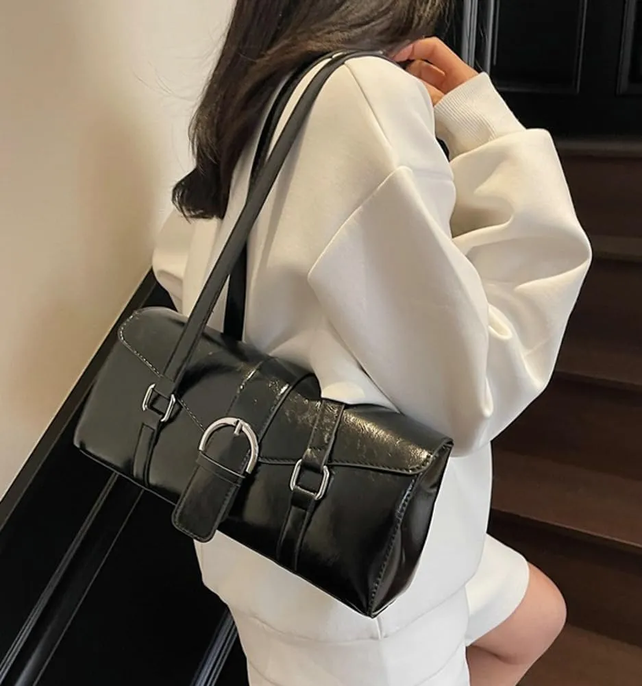 2025 Handbag for Women Soft Vegan Leather Shoulder Tote Stylish Slouchy Purses Hobo Bags