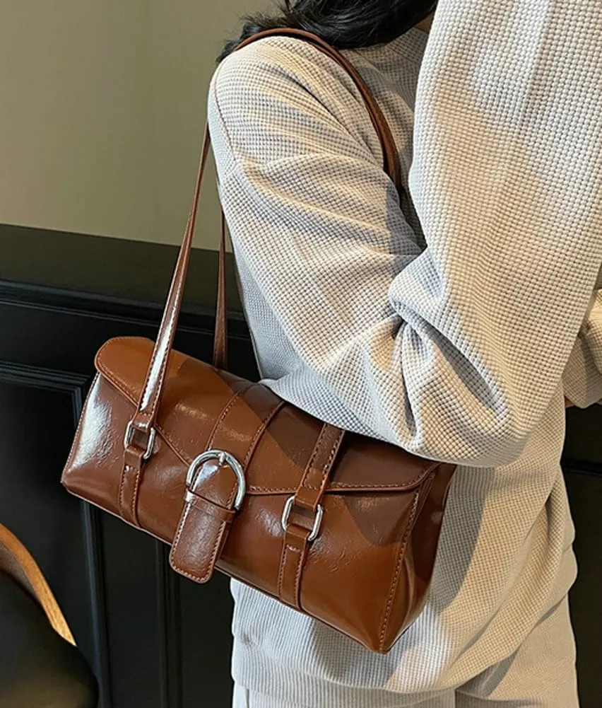2025 Handbag for Women Soft Vegan Leather Shoulder Tote Stylish Slouchy Purses Hobo Bags