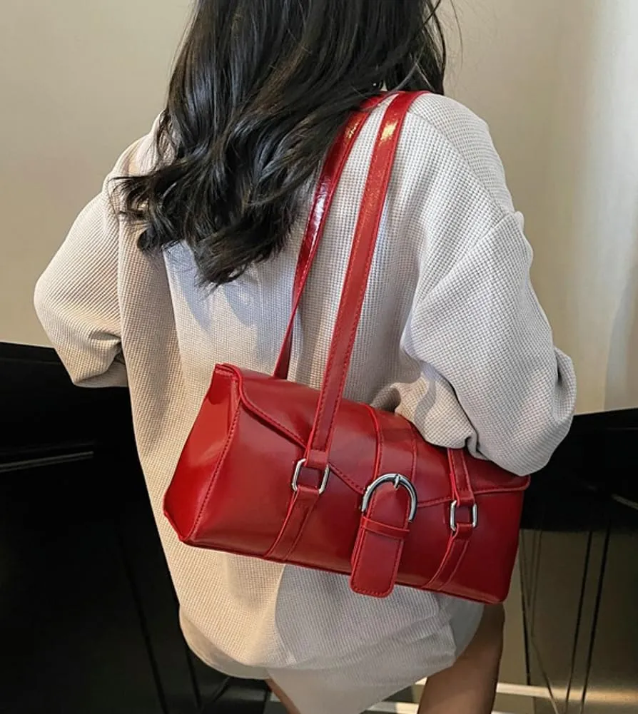 2025 Handbag for Women Soft Vegan Leather Shoulder Tote Stylish Slouchy Purses Hobo Bags