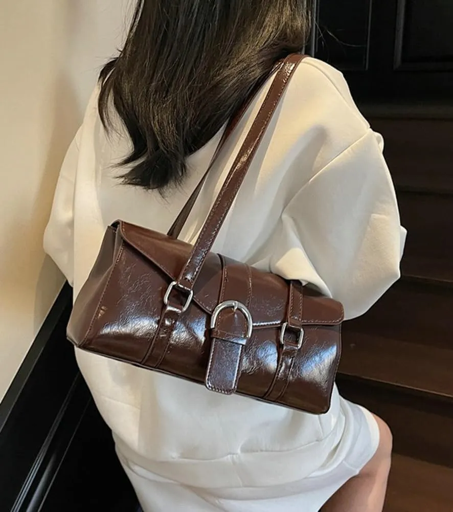 2025 Handbag for Women Soft Vegan Leather Shoulder Tote Stylish Slouchy Purses Hobo Bags