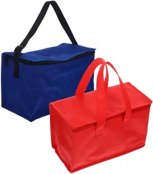 2pcs Insulated Food Bag for Hot and Cold Meal Large Grocery Tote Insulation Bag Pizza Warmer Grocery Bags Cooler Bag Food Warmers for Parties