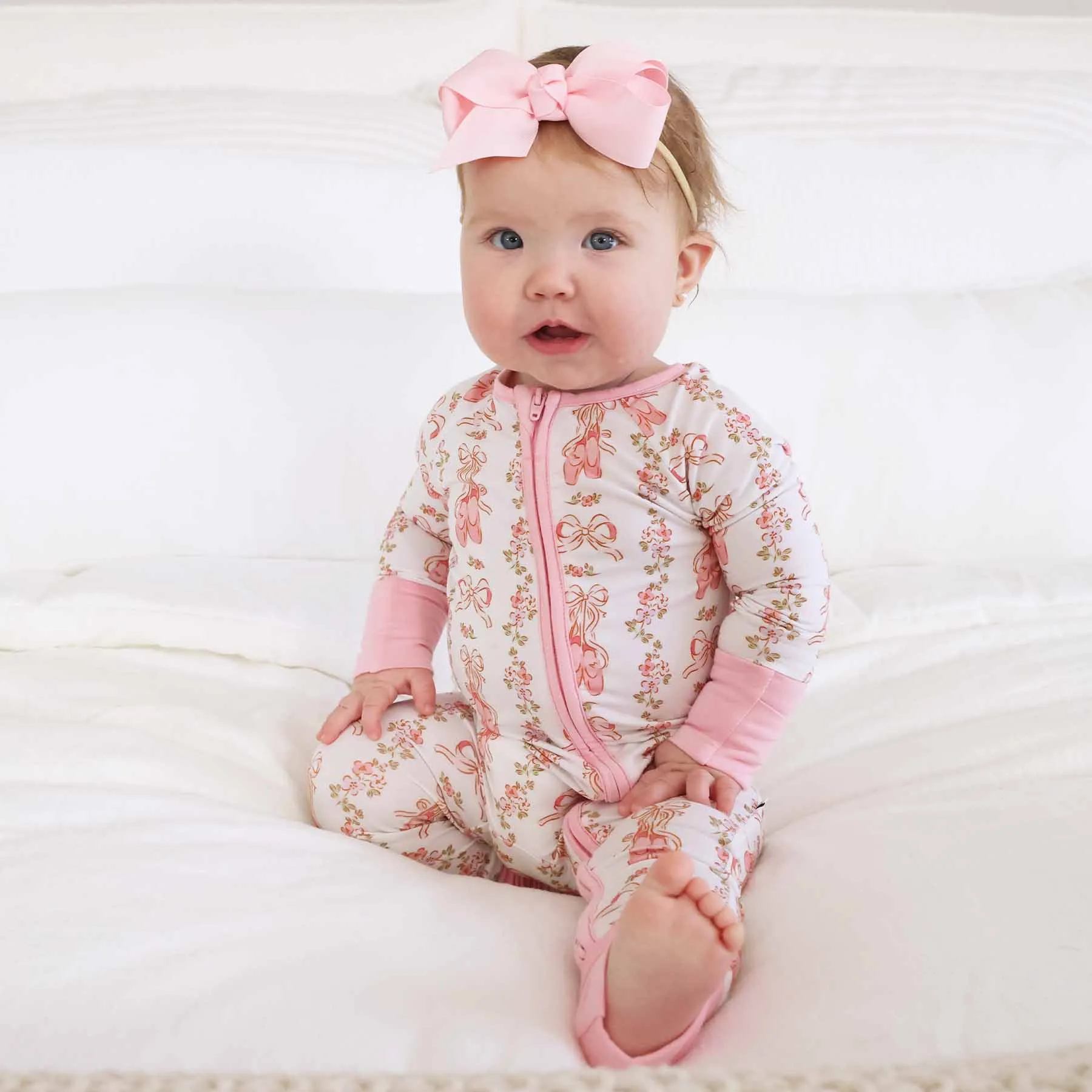 Ballet Blossoms Convertible Zip Romper