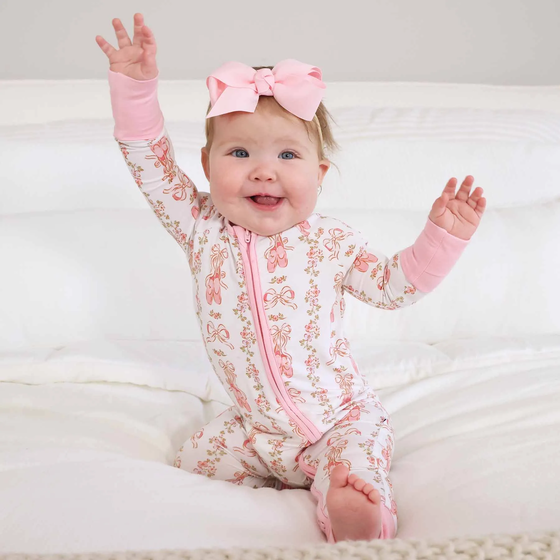 Ballet Blossoms Convertible Zip Romper