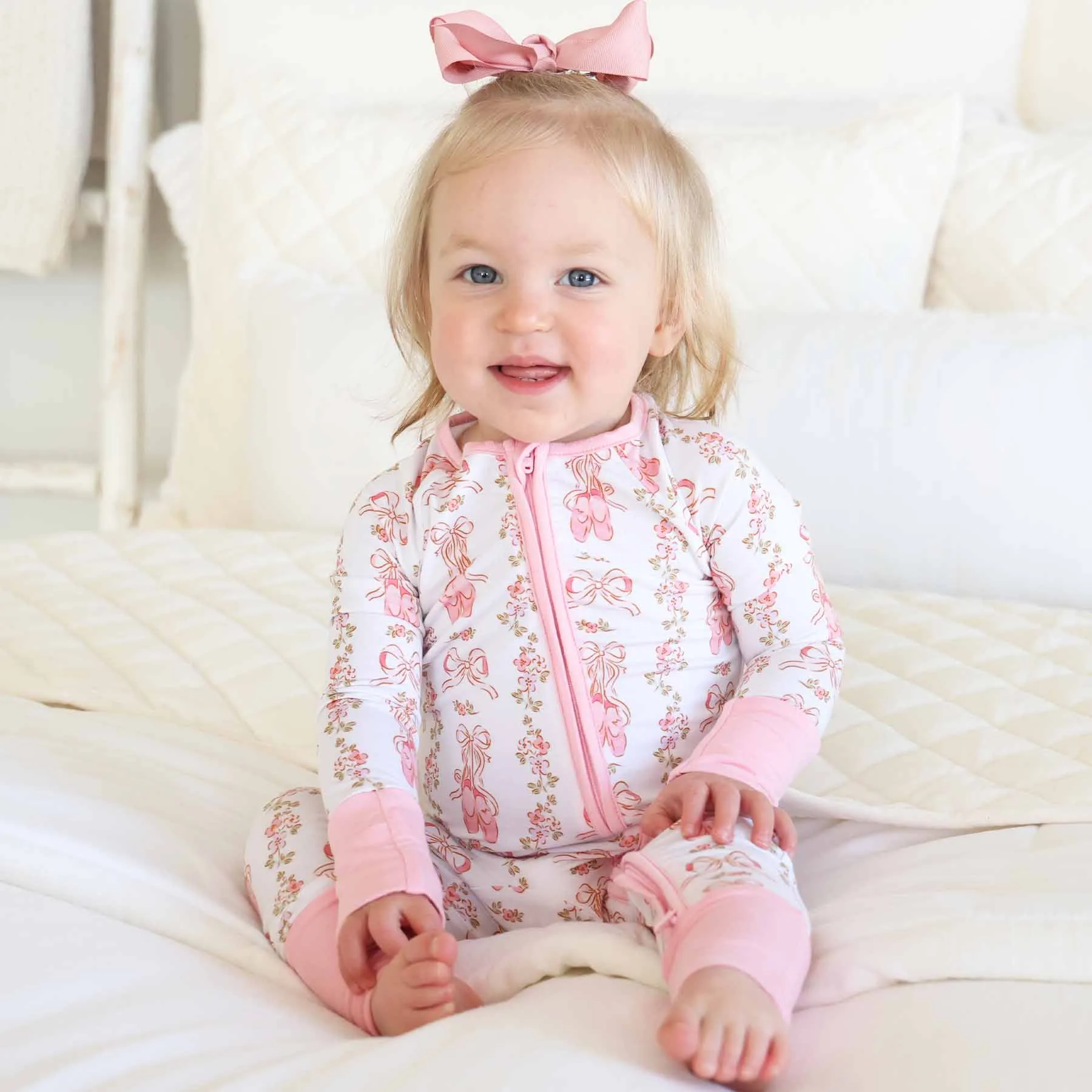 Ballet Blossoms Convertible Zip Romper