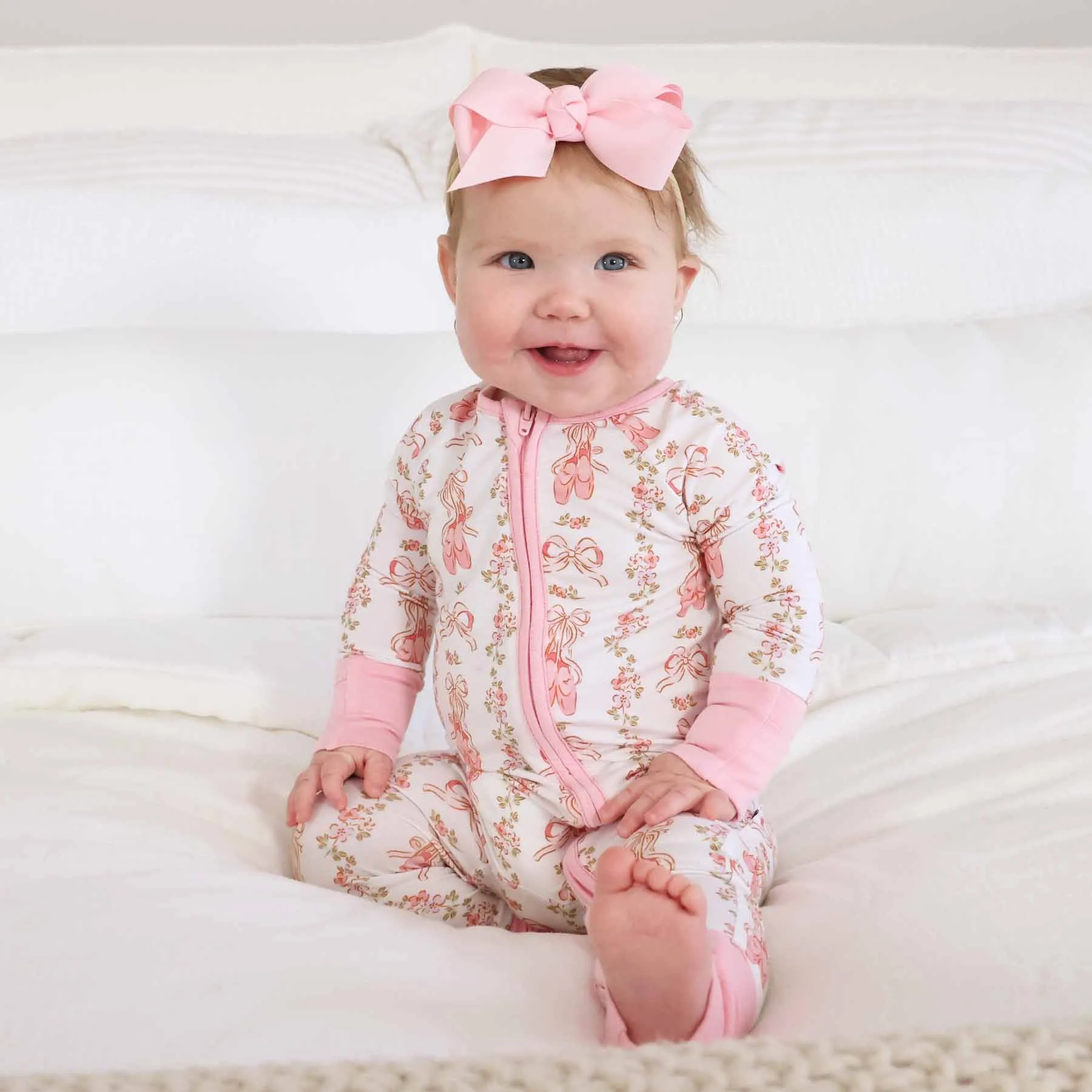 Ballet Blossoms Convertible Zip Romper