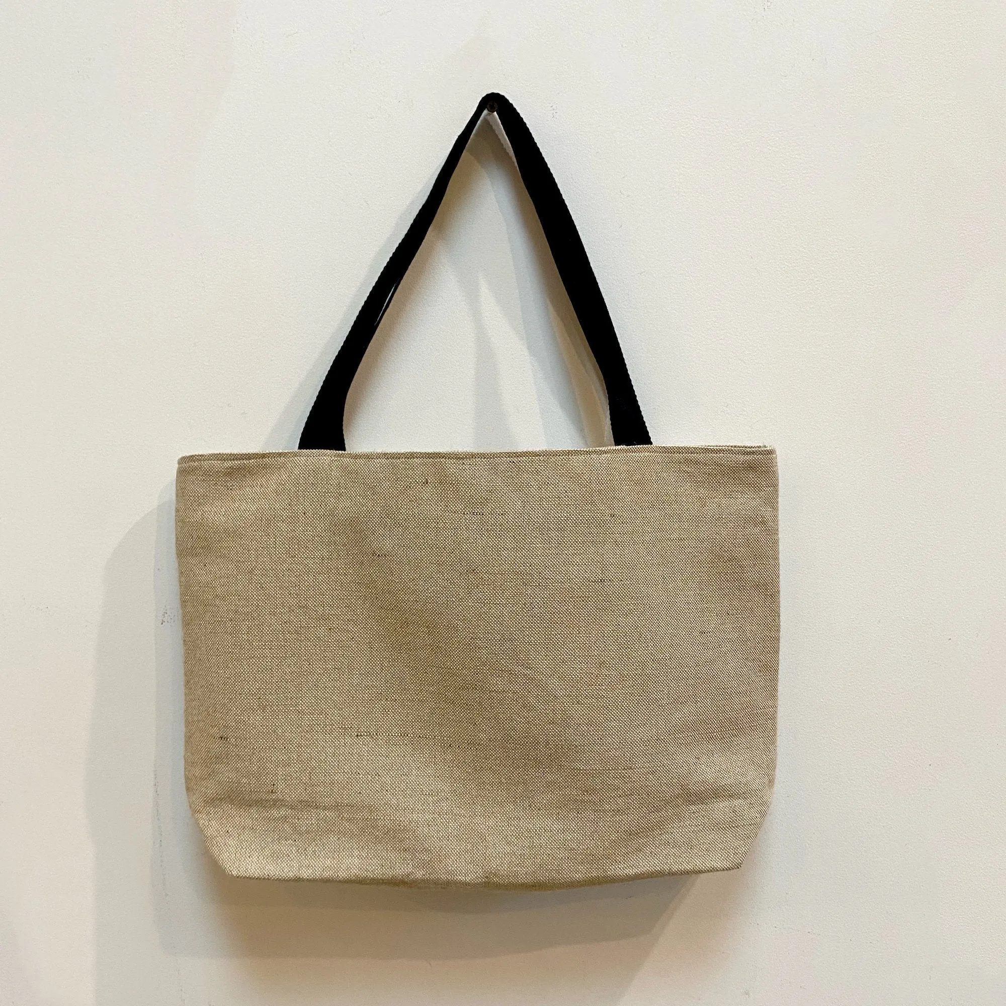 Bilby Jute Tote Bag in Navy Blue