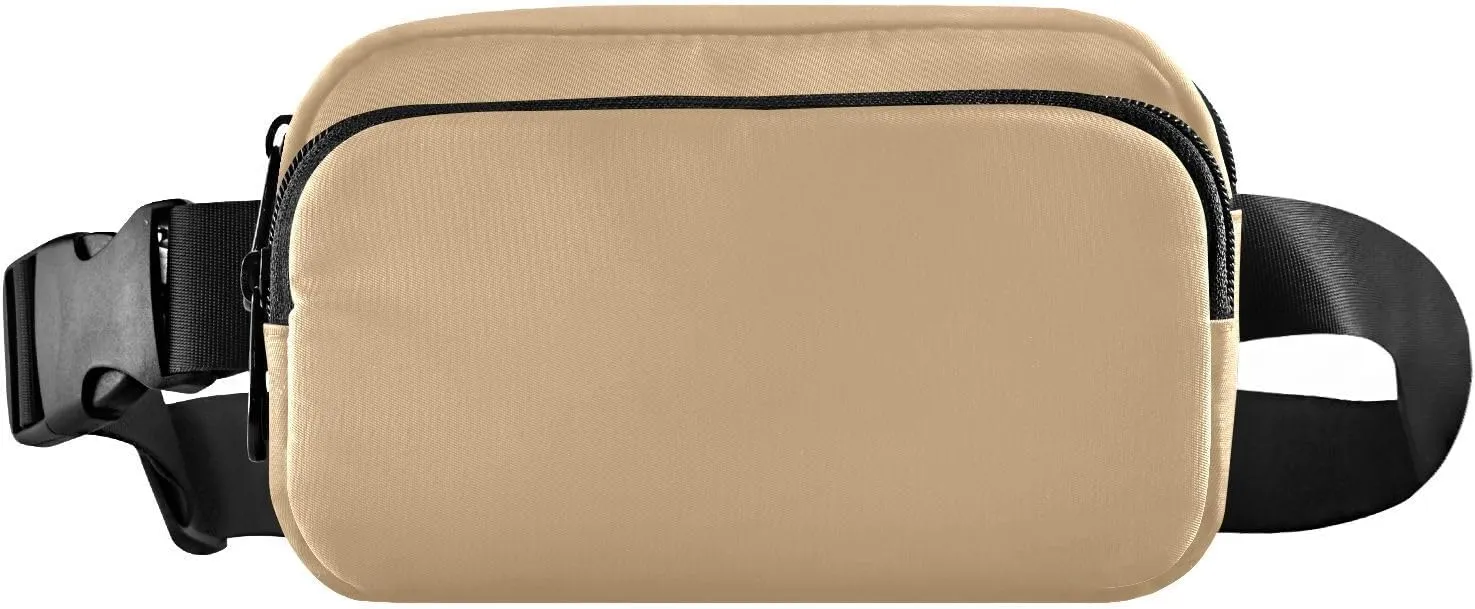 Burly Wood Crossbody Fanny, Small Waist Bag for Women, Mens Pouch Bag, Travel Belt Bag