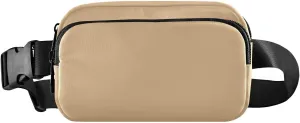 Burly Wood Crossbody Fanny, Small Waist Bag for Women, Mens Pouch Bag, Travel Belt Bag