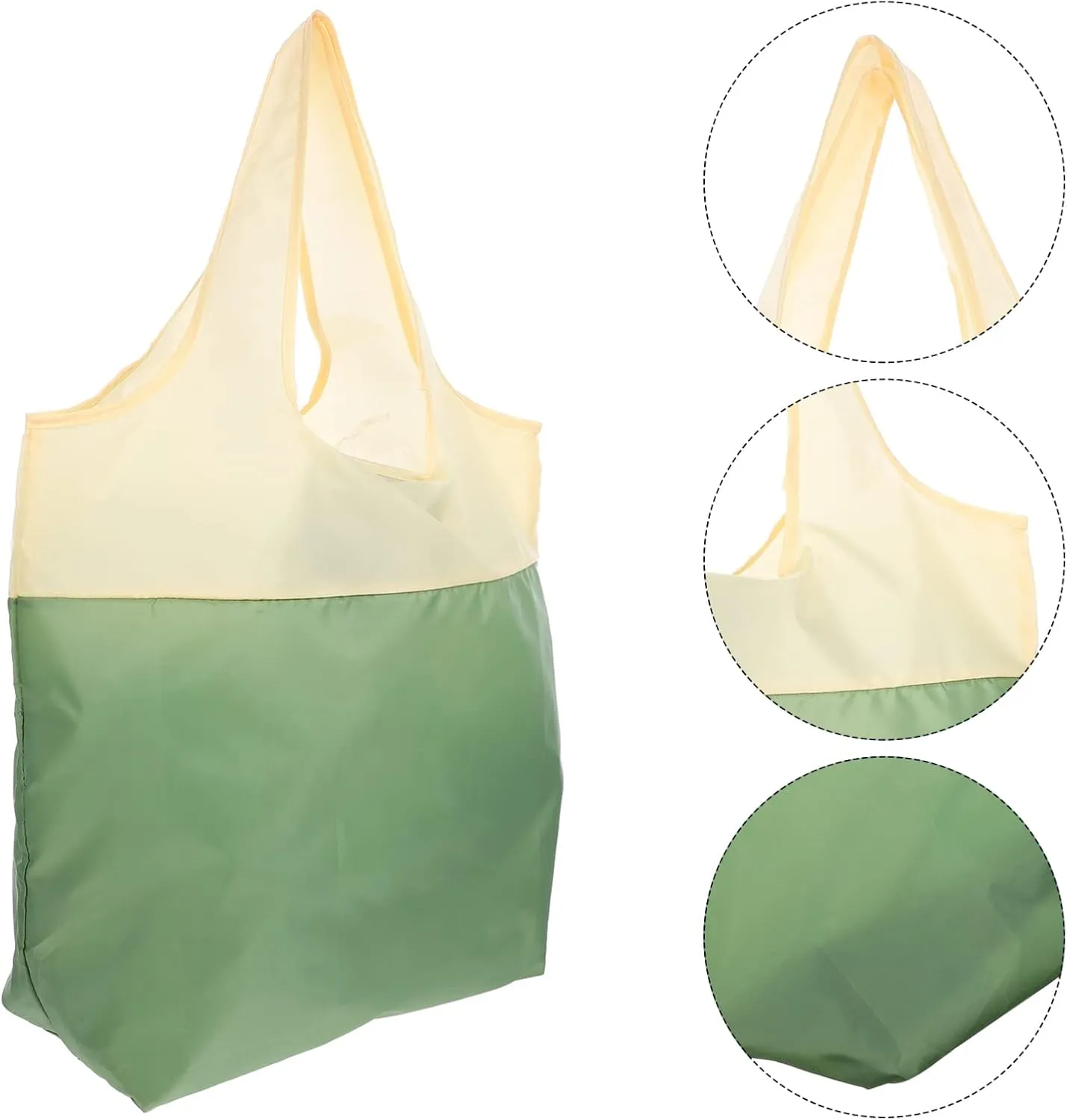 Cabilock Portable Reusable Grocery Tote Bag Shopping Pouch Lightweight Washable Handbag for Storage for