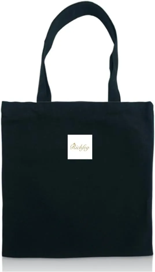 Canvas Tote Bag Lightweight Multi-Purpose Reusable Grocery Bags Travel Totes Shopping Bags