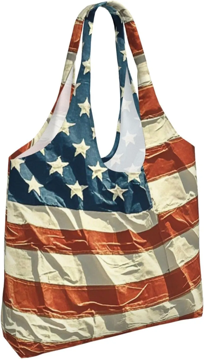 Canvas Tote Bag Reusable Grocery Bags Lightweight Handbag Border Collie Tote Bag for Shopping Cloth Bags