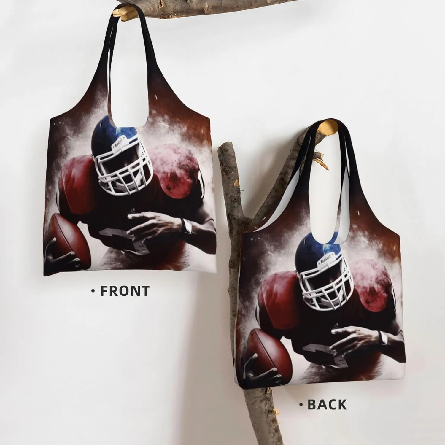 Canvas Tote Bag Reusable Grocery Bags Lightweight Handbag Border Collie Tote Bag for Shopping Cloth Bags