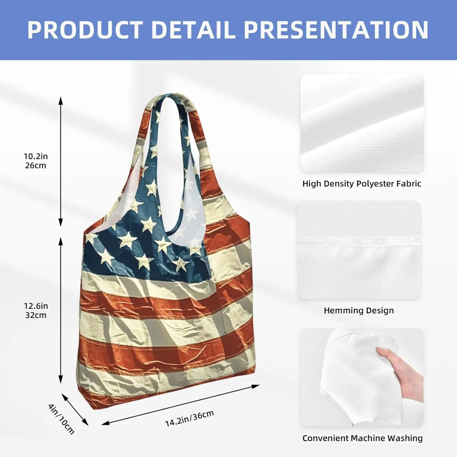 Canvas Tote Bag Reusable Grocery Bags Lightweight Handbag Border Collie Tote Bag for Shopping Cloth Bags