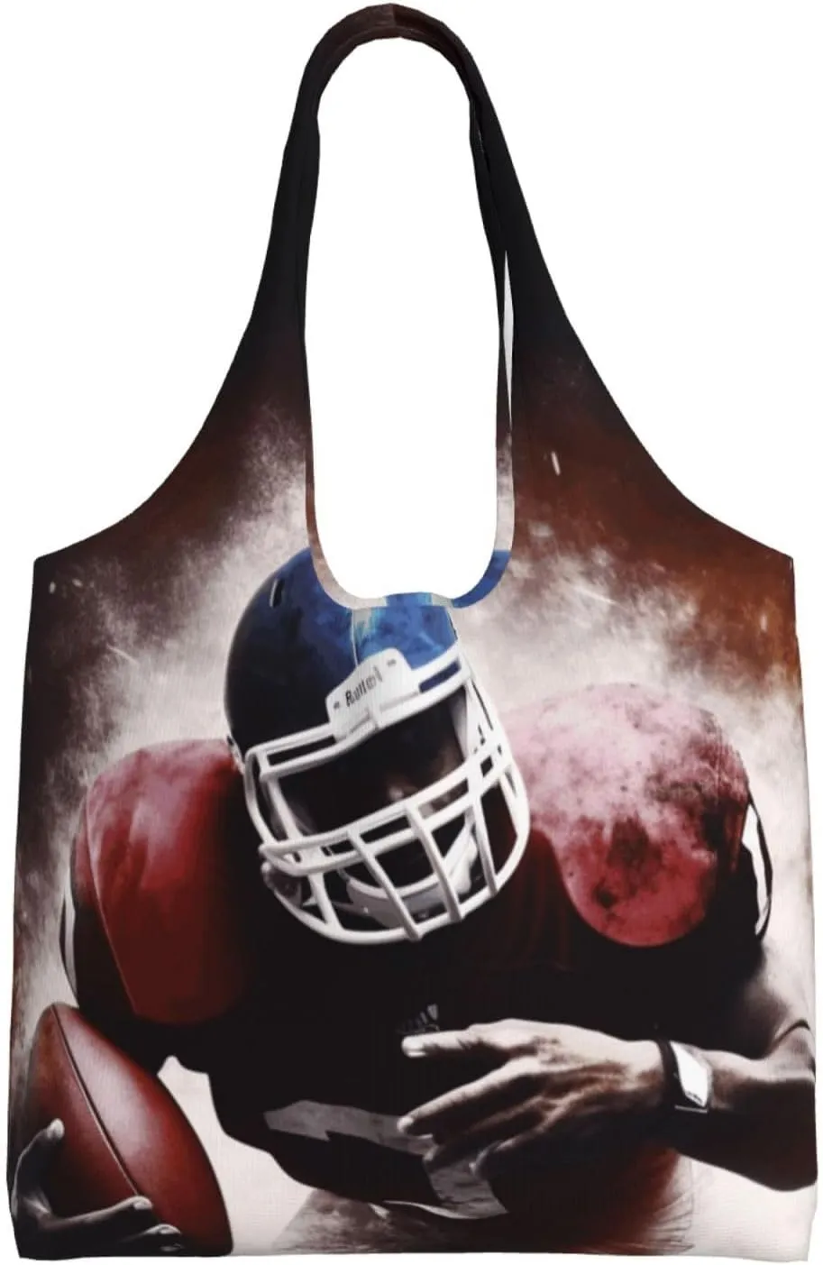 Canvas Tote Bag Reusable Grocery Bags Lightweight Handbag Border Collie Tote Bag for Shopping Cloth Bags