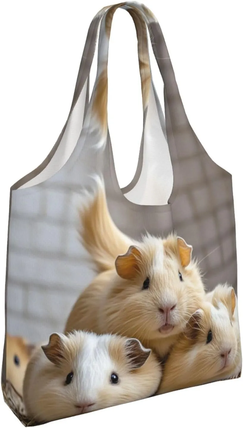 Canvas Tote Bag Reusable Grocery Bags Lightweight Handbag Lion image Tote Bag for Shopping Cloth Bags