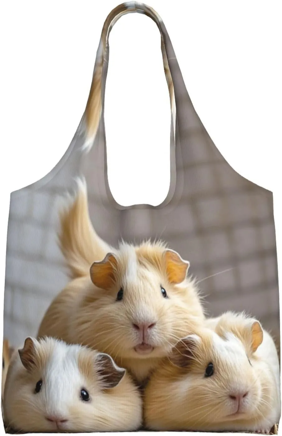 Canvas Tote Bag Reusable Grocery Bags Lightweight Handbag Lion image Tote Bag for Shopping Cloth Bags