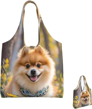 Canvas Tote Bag Reusable Grocery Bags Lightweight Handbag UFO at night Tote Bag for Shopping Cloth Bags