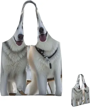 Canvas Tote Bag Reusable Grocery Bags Lightweight Handbag UFO at night Tote Bag for Shopping Cloth Bags