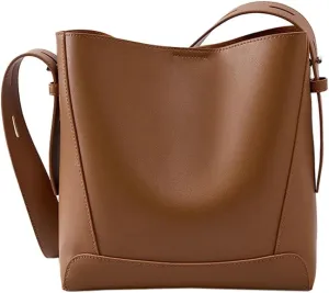 Classic Bucket Bags for Women Large Capacity Crossbody Bags for Women Hobo Bag Shoulder Bag Casual Tote Bag Handbag