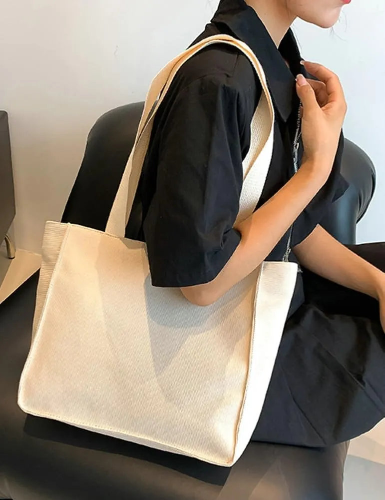 Corduroy Tote Bags Women Large Shoulder Hobo Bags Handbags Purse Stylish Satchel Purses Handbag
