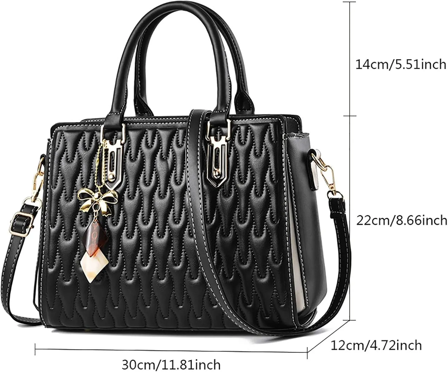 Crossbody Handbag Casual Tote Tote Bag For Women Fashion Womens Handbags Ladies Purse Satchel Shoulder Bags Leather