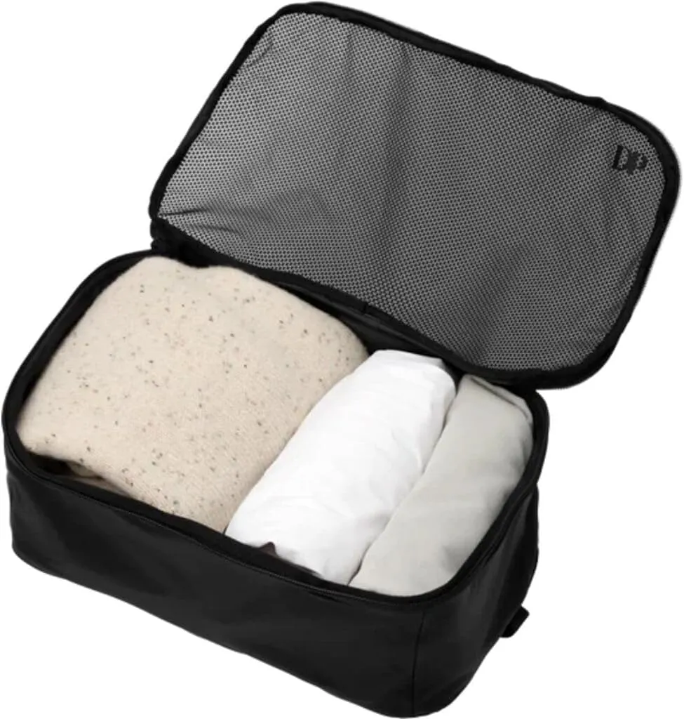 Db Journey The Essential Large Packing Cube - Suitcase, Luggage & Travel Organizer, Lightweight Packing Organizer, Durable & Spacious, 17L - Black Out