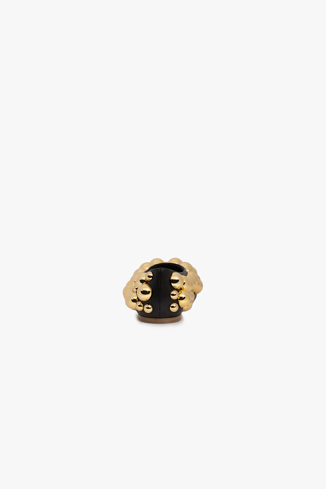 Dora Evening Embellished Flat Black Silver Gold