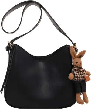 DOTBABY Trendy Shoulder Bag for Women, Stylish Tote Bag for Women Ladies with Zipper for Work,Travel,Shopping,Party Pendant