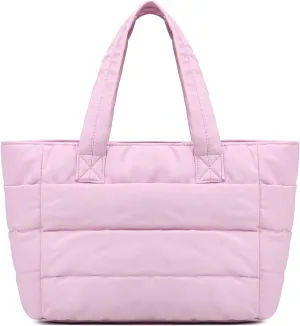 Dreubea Stylish Large Lightweight Puffy Tote Bag for Women- Practical Everyday Carry-All for Work, Travel, Shopping