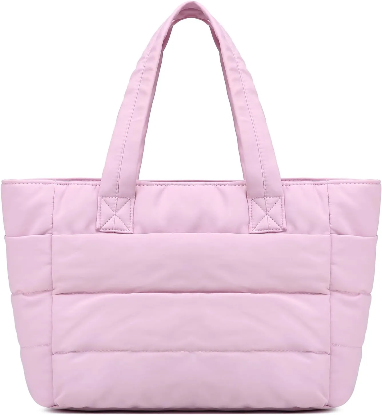 Dreubea Stylish Large Lightweight Puffy Tote Bag for Women- Practical Everyday Carry-All for Work, Travel, Shopping