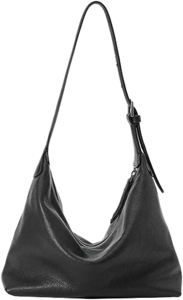 Epsion Tote Bag for Women Vegan Leather Hobo Bags Trendy Shoulder Bags Soft Shoulder Handbag Slouchy Tote Purses