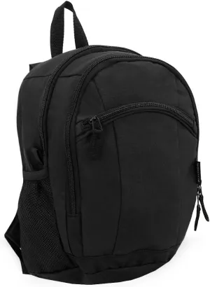 Everest Deluxe Small Backpack, Black, One Size
