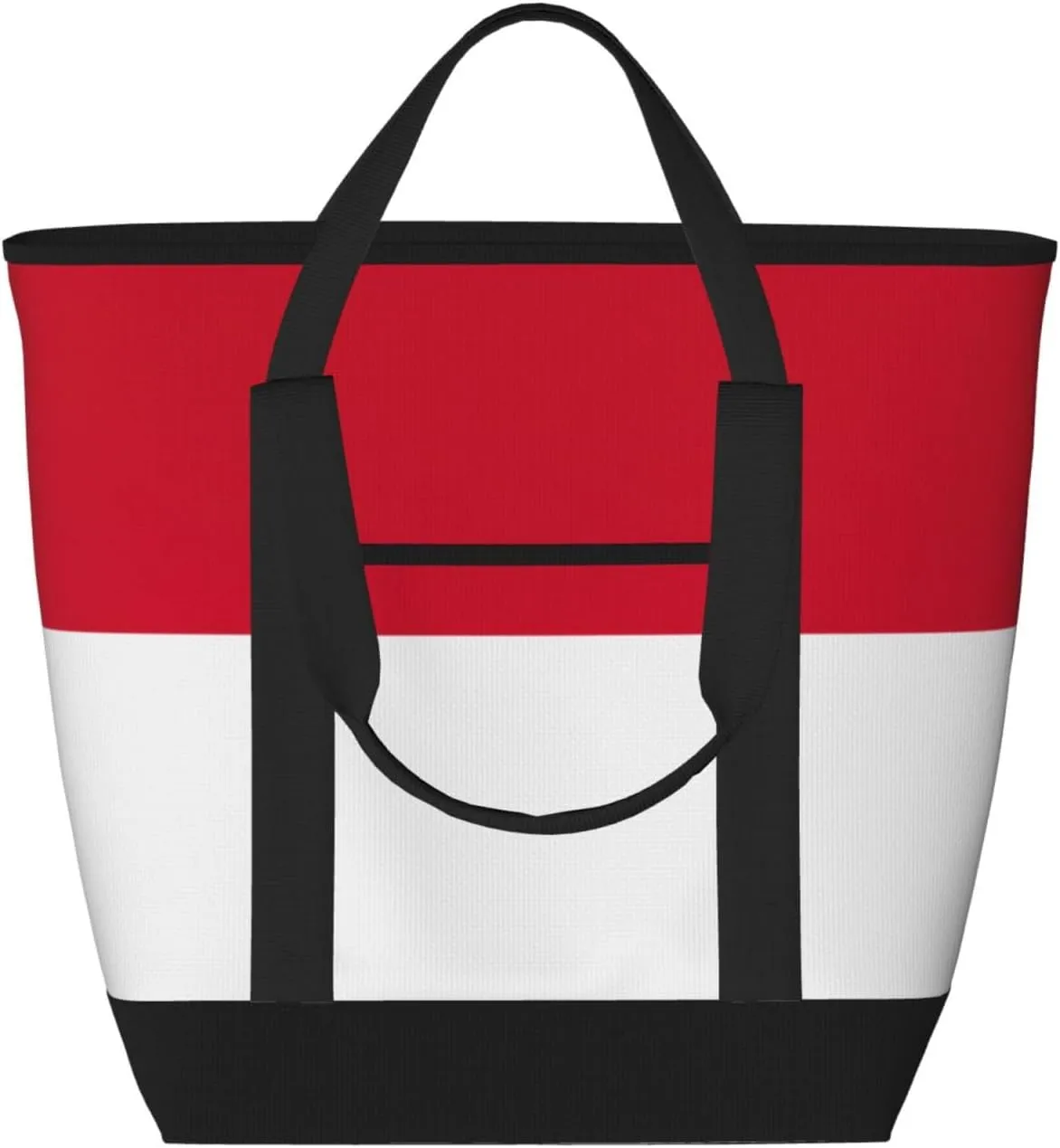 Flag of Monaco Women's tote bags and reusable women's beach bags are suitable for travel insulation and cooling bags.