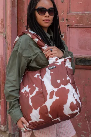 Flotte Cabas Cow Print Bag