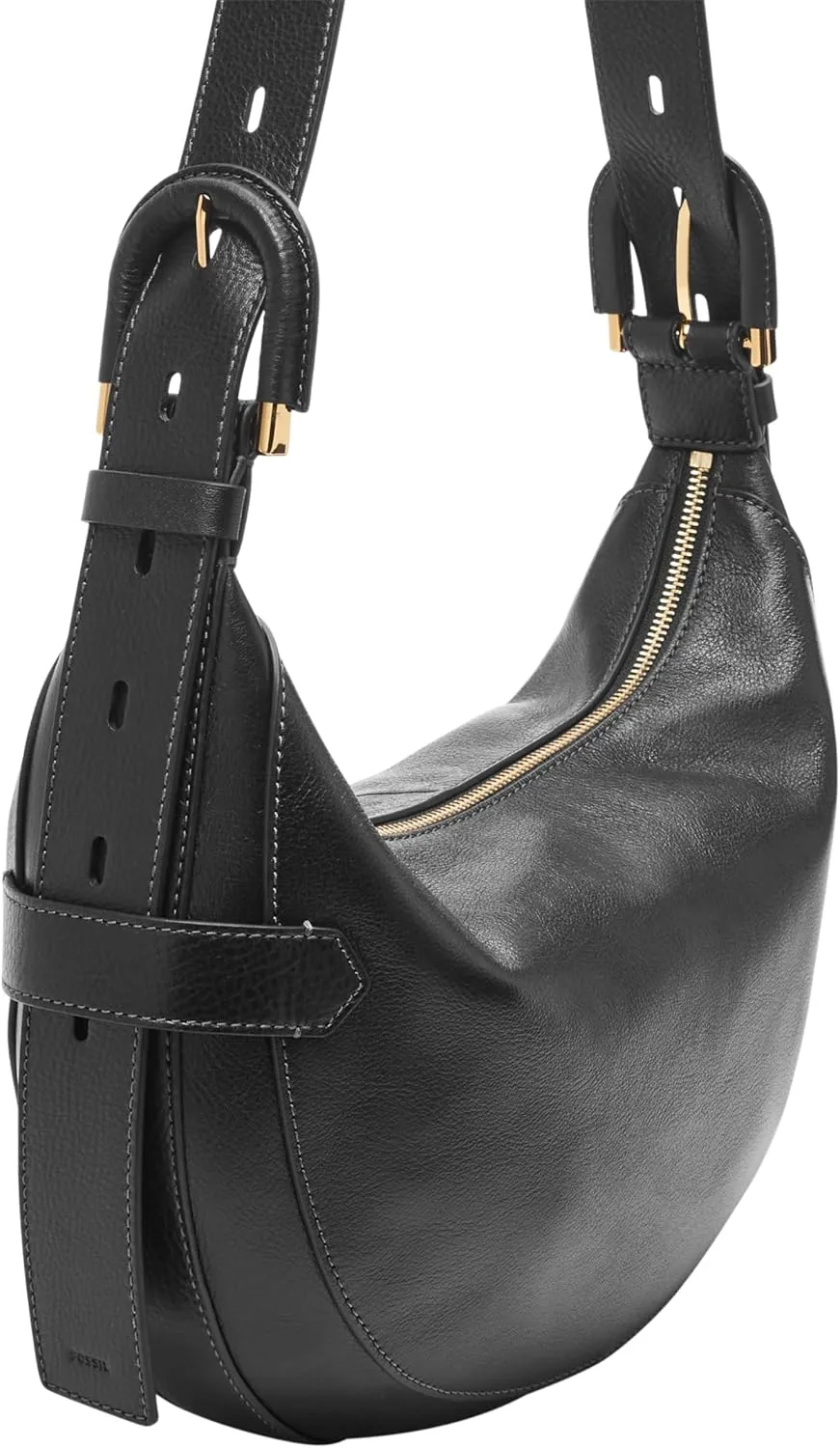 Fossil Women's Harwell Leather Hobo Shoulder Bag