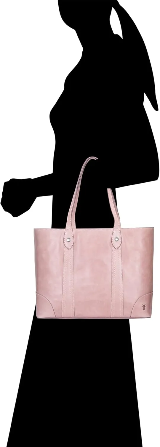 Frye Women's Melissa Shopper Tote Bag, Stylist Large Handbag with Adjustable Strap & Pockets