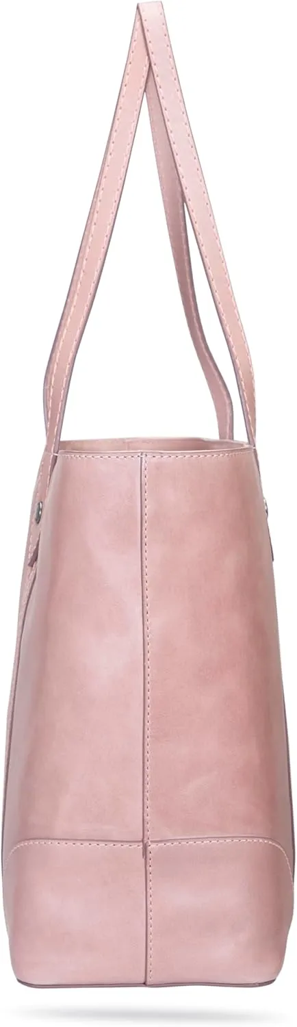Frye Women's Melissa Shopper Tote Bag, Stylist Large Handbag with Adjustable Strap & Pockets