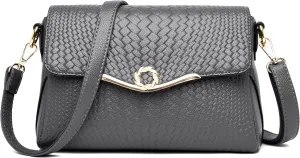 FSD. WG Crossbody Bags for Women Leather Ladies Shoulder Purses with Chain Strap Stylish Clutch Purse