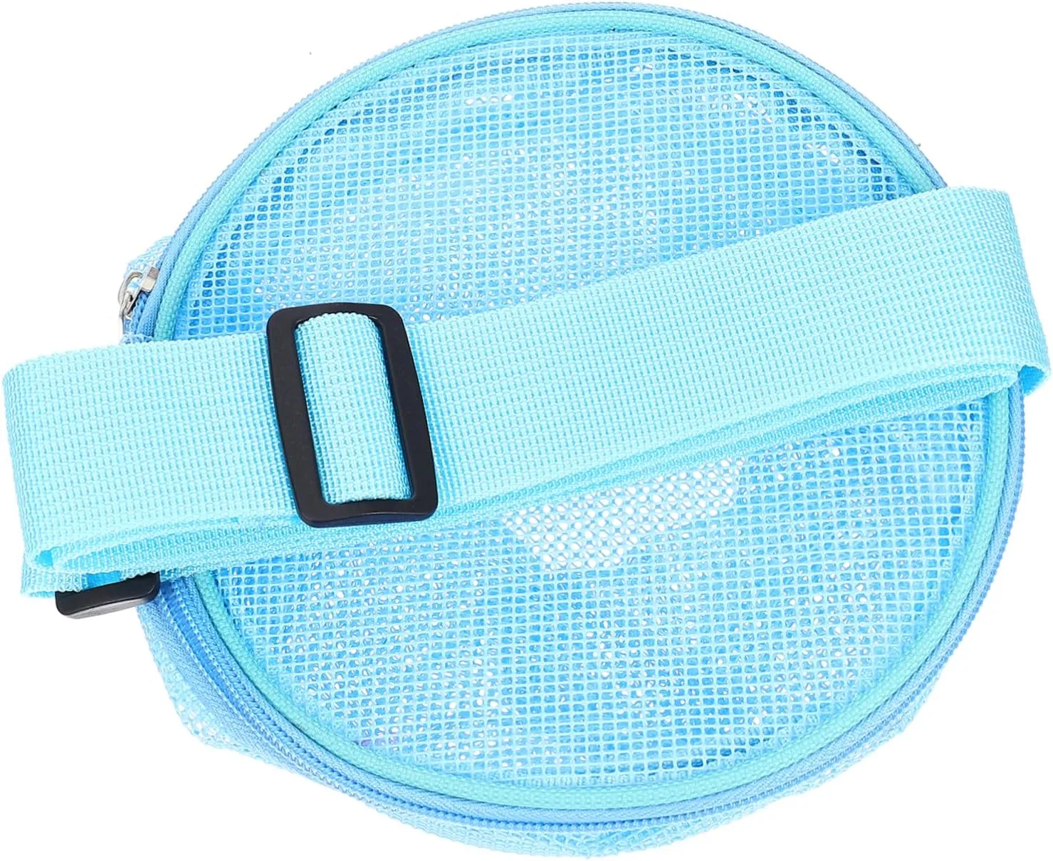 GALPADA Tulle Beach and Girls Mesh Bag for Beach Toys Seashell Tote Practical Storage Portable Shell Storage Holder