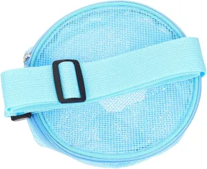 GALPADA Tulle Beach and Girls Mesh Bag for Beach Toys Seashell Tote Practical Storage Portable Shell Storage Holder