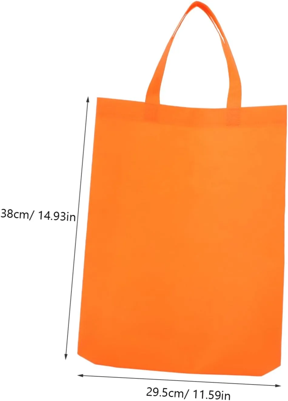GLEAVI Non Woven Shopping Bags Reusable present Bags with Handles Lightweight Grocery Tote for Outdoor Use for