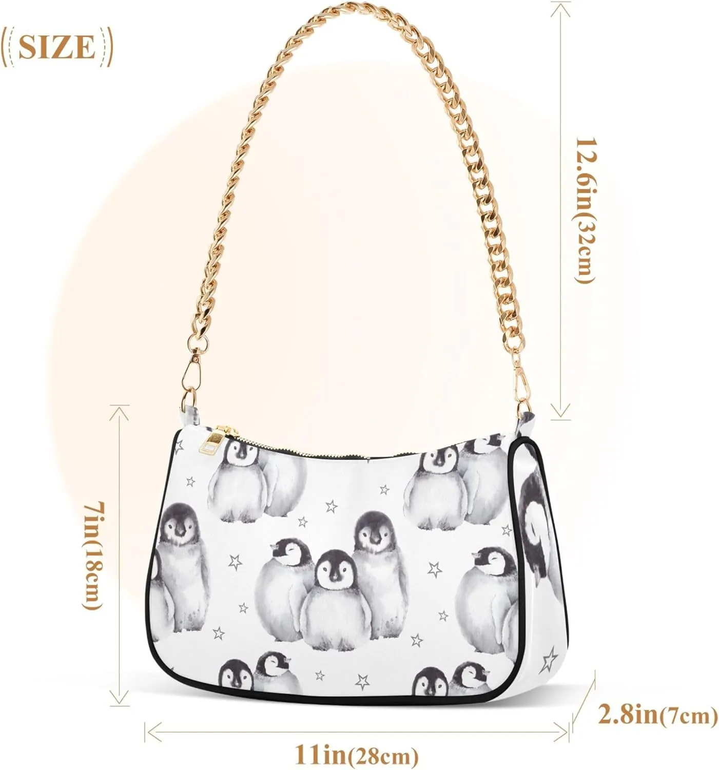 Green Floral Clutch Habdbags Womens Simple Shoulder Bags Hobo Clutch Purse Zipper Closure