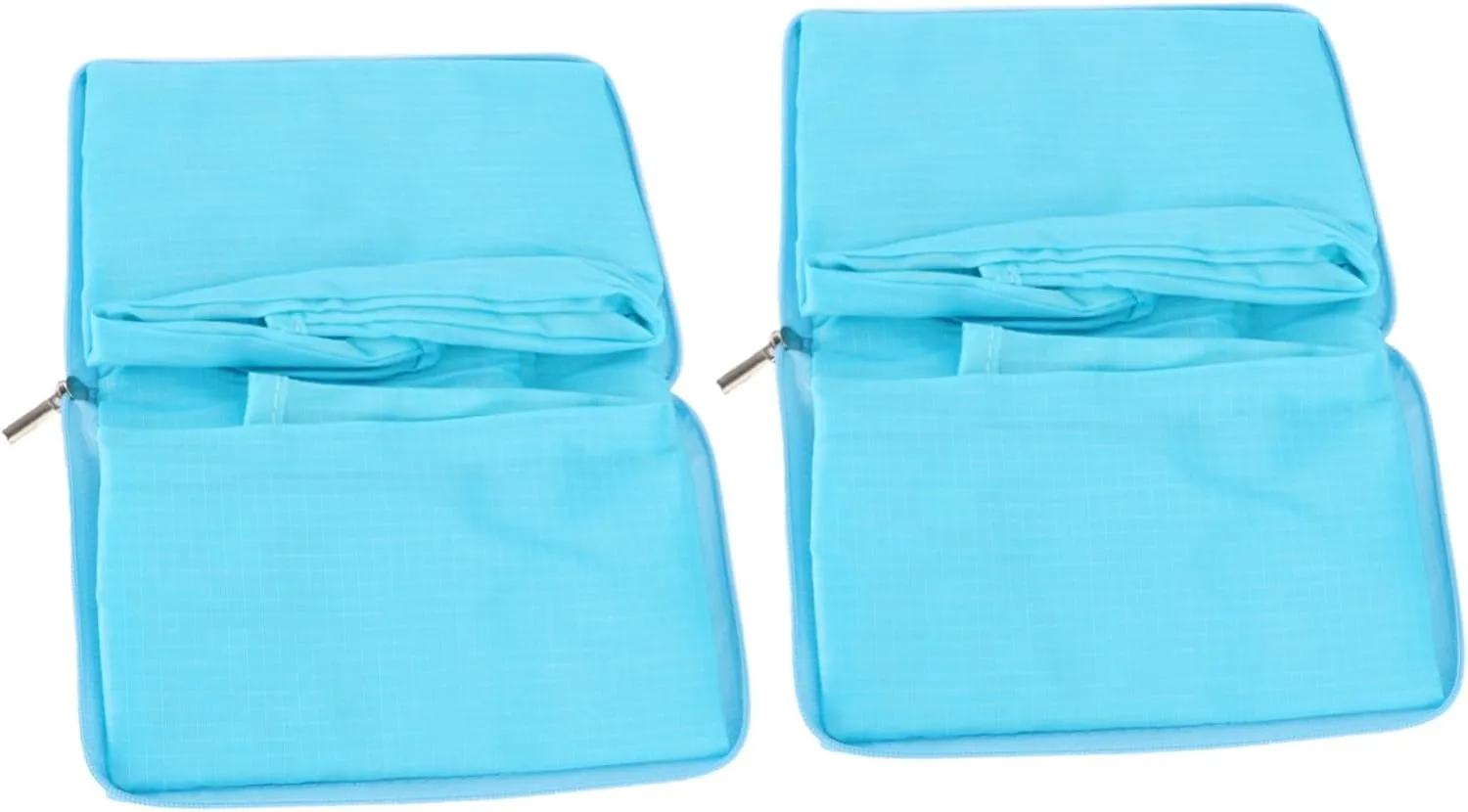 Grey Oxford Cloth Reusable Shopping Tote Bags Supermarket Storage Pouches Easy to Clean and Lightweight