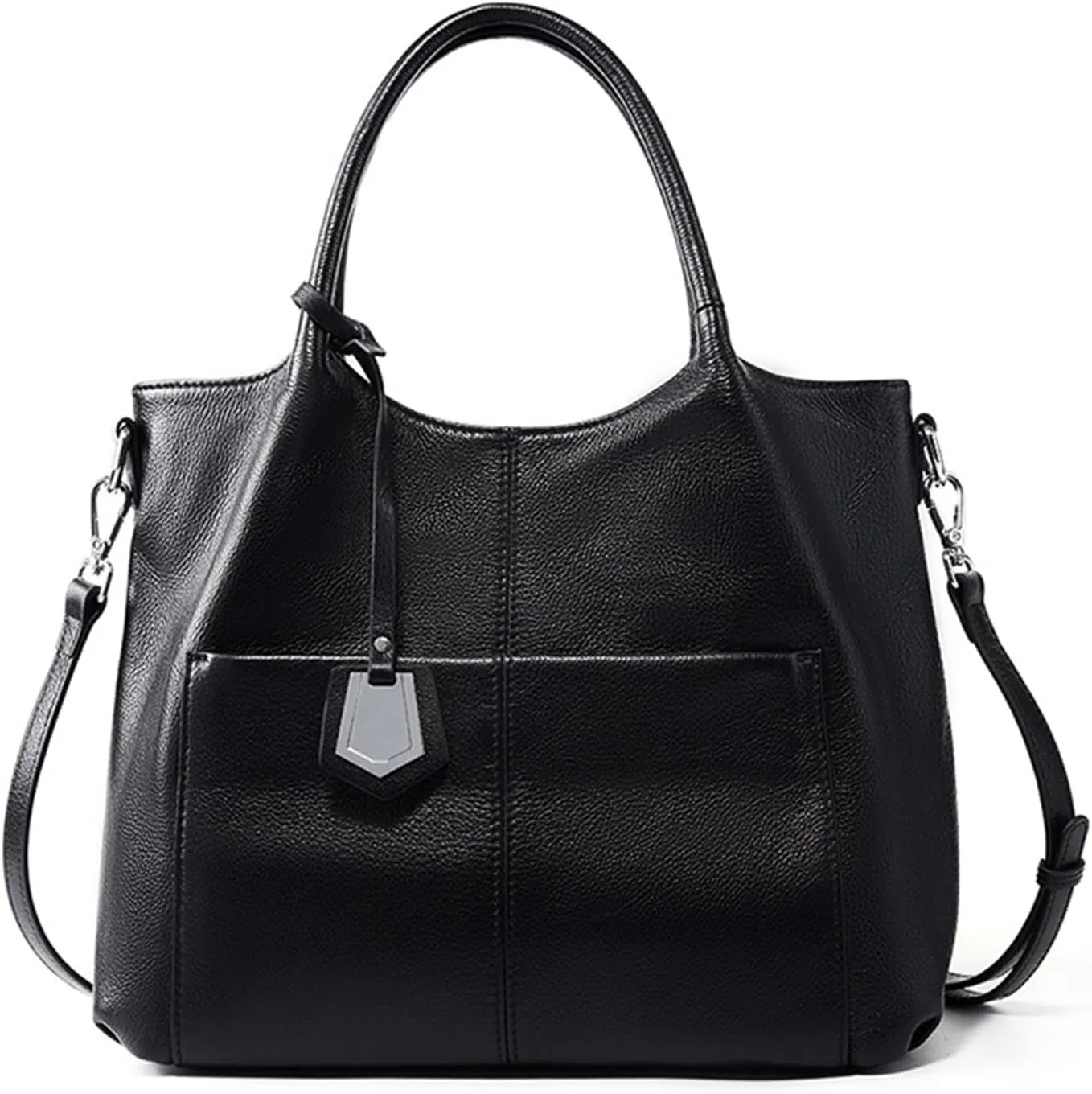 Hobo Bags for Women, Genuine Leather Crossbody Handbags, Shoulder Bags with an Adjustable Strap