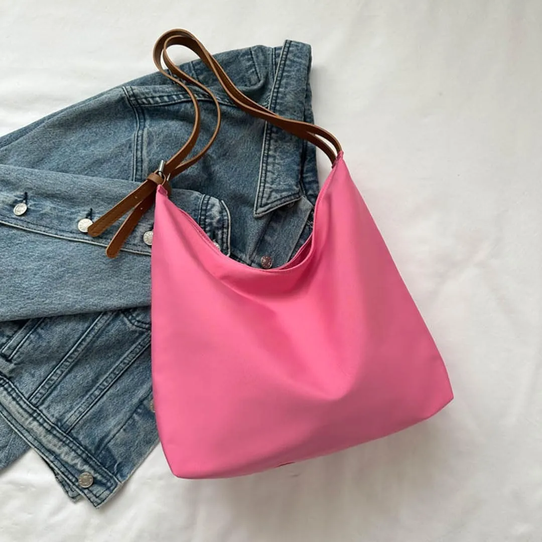 Hobo Bags for Women Large Leather Tote Bag Slouchy Bag Shoulder Bag Crossbody Bag Soft Shoulder Bag Top Handle Bag