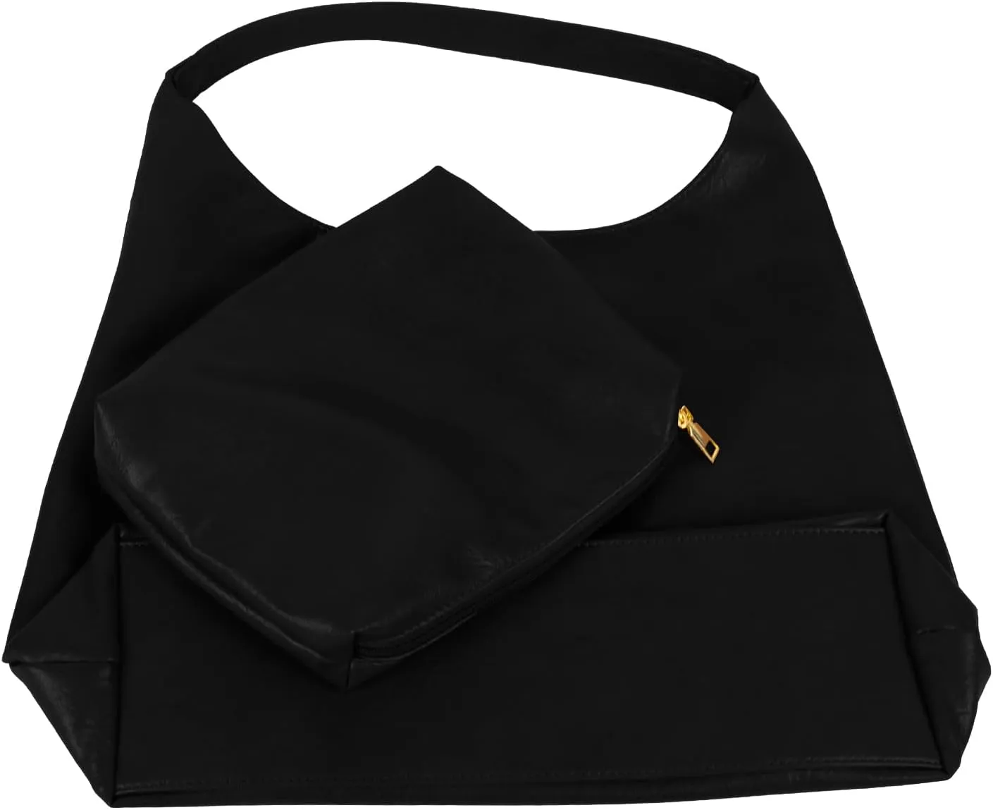 Hobo Bags for Women Soft Vegan Leather Shoulder Tote Handbag & Purses - Large Capacity 2pc