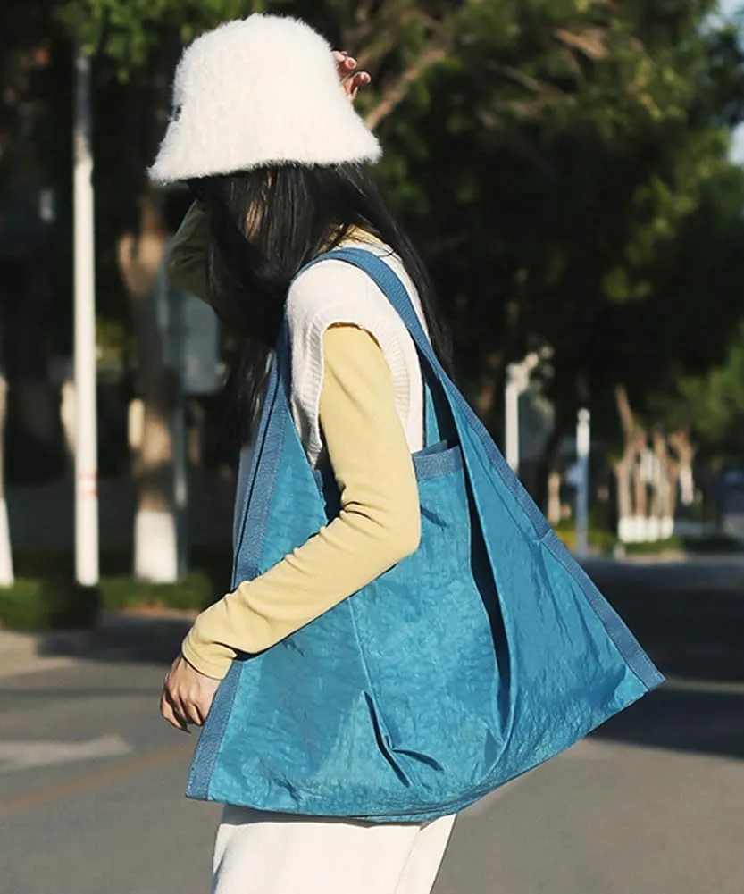Hobo Bags Tote Bag for Women Nylon Canvas Shoulder Bags Purse Slouchy Top Handle Handbag
