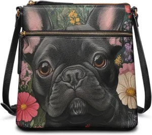 HUGS IDEA Crossbody Shoulder Handbags Crossbody Purse Large Size Sling Bags Leather Tote Hand Bags