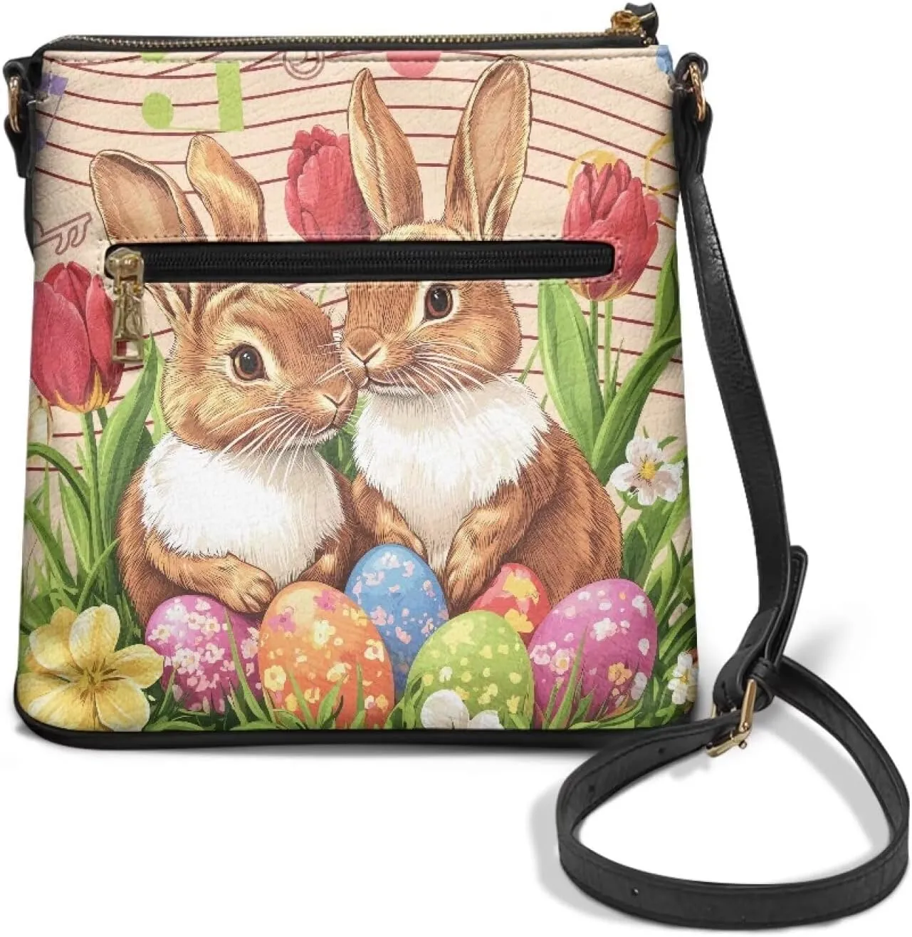 HUGS IDEA Crossbody Shoulder Handbags Crossbody Purse Large Size Sling Bags Leather Tote Hand Bags